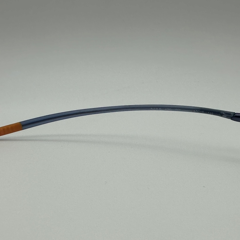 Nike With Flexon Rectangular Eyeglasses 4080 444 … - image 8